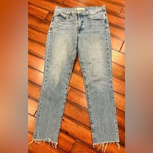 Madewell size 28 - The mid rise perfect vintage Jean-  Blue Denim